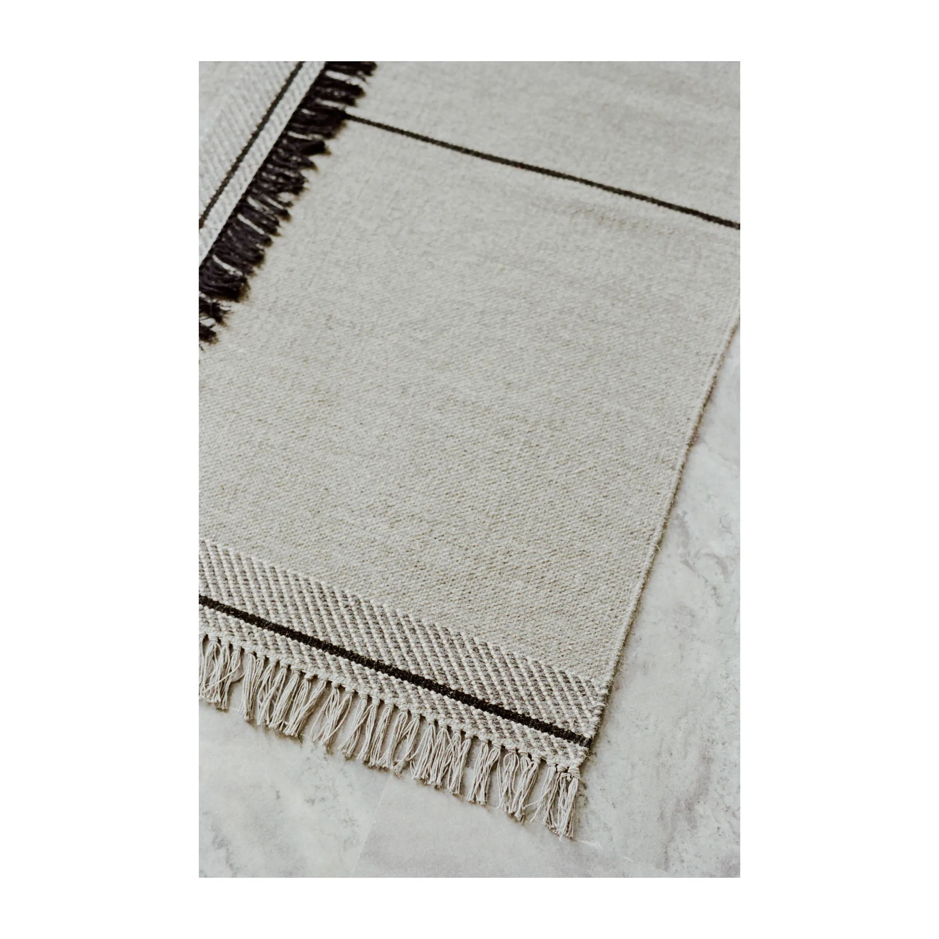 Mindful Soul ullmatta 250x350 cm, Stone-grey Linie Design