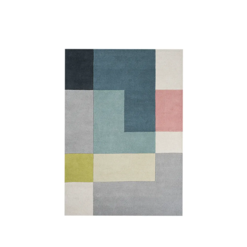 Ometri matta, lime, 170x240 cm, lime, 170x240 cm Linie Design