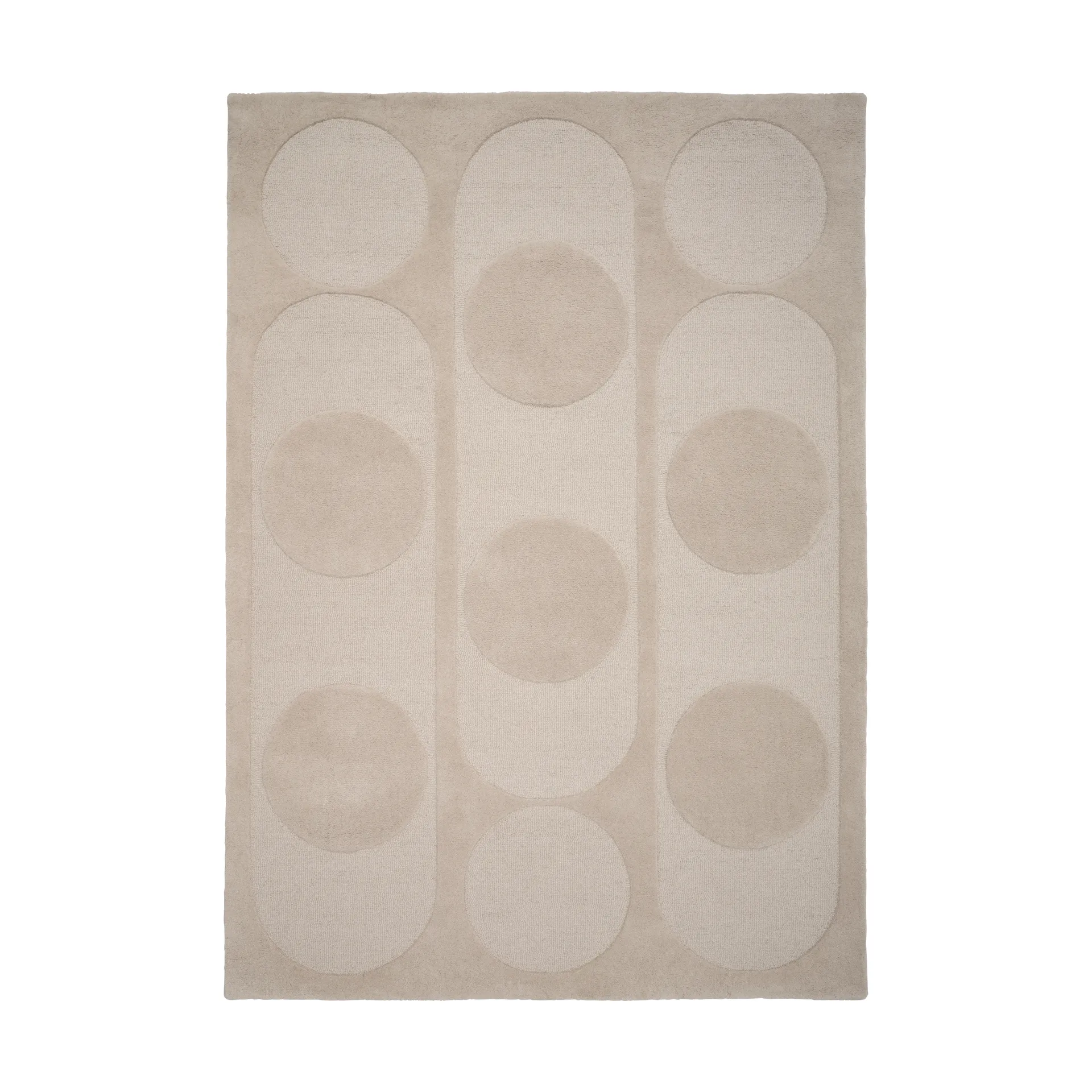 Orb Alliance ullmatta, Chalk, 170x240 cm Linie Design