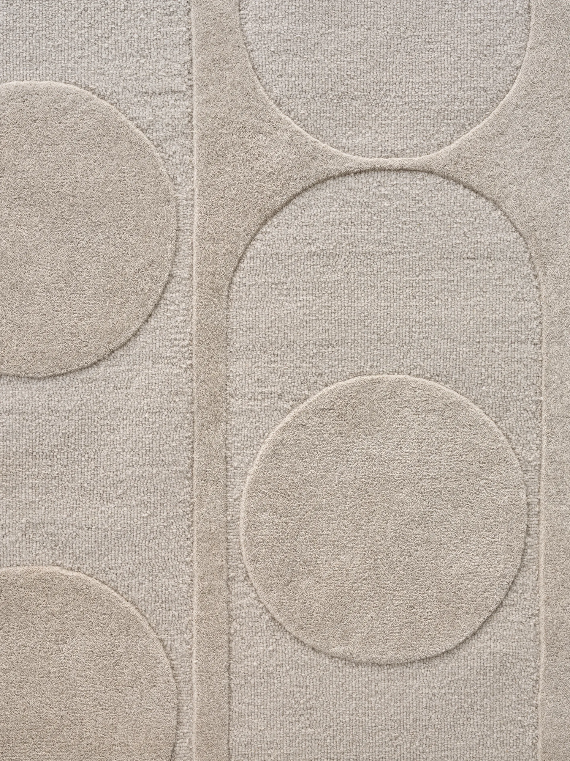 Orb Alliance ullmatta, Chalk, 170x240 cm Linie Design