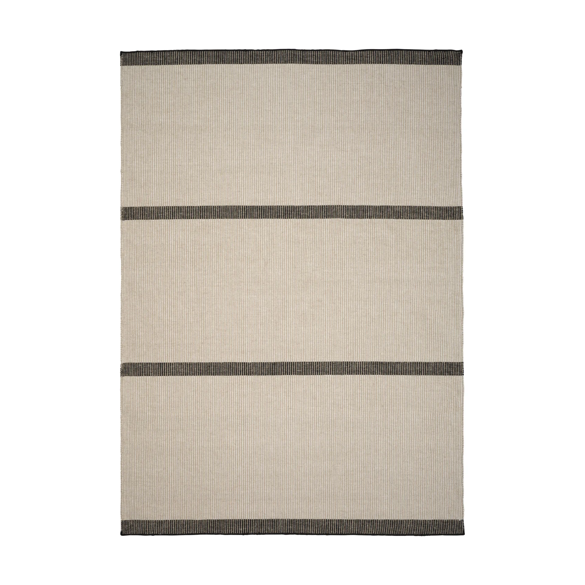Rapallo matta, Black, 140x200 cm Linie Design
