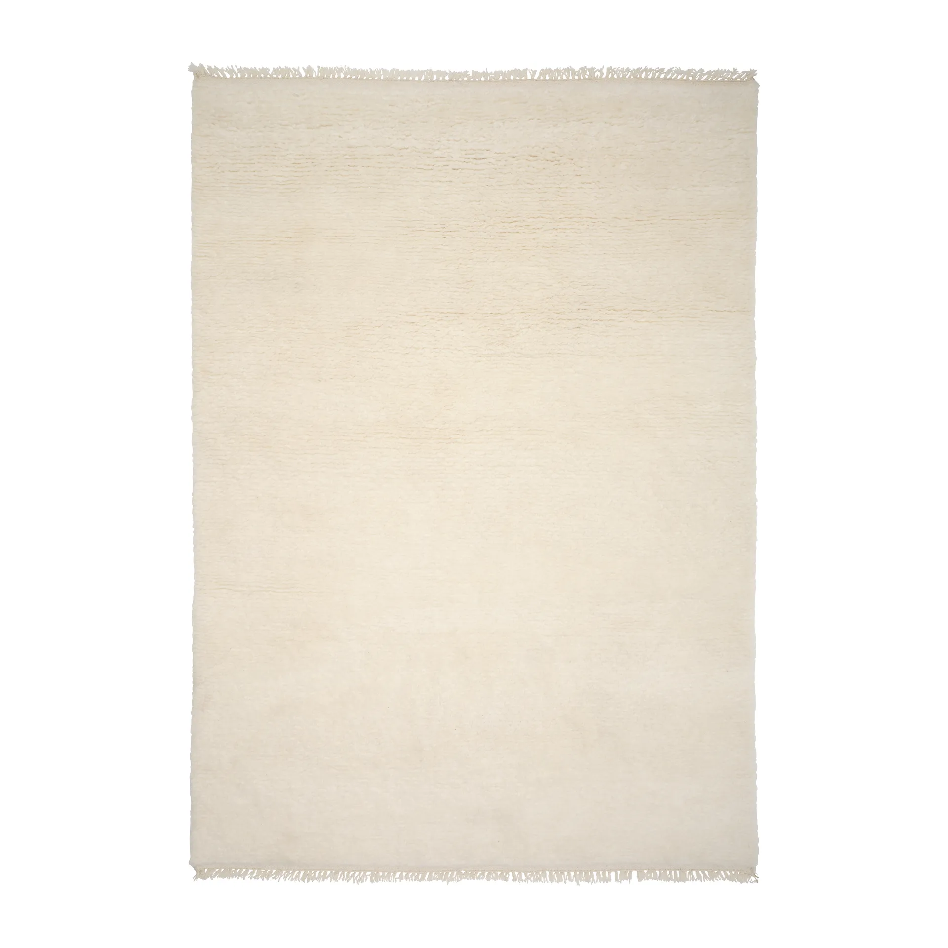 Soft Savannah ullmatta, White, 140x200 cm Linie Design
