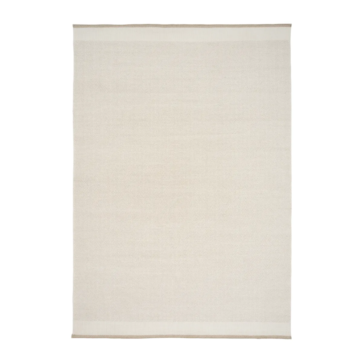 Linie Design Stratum Echo ullmatta White, 170x240 cm