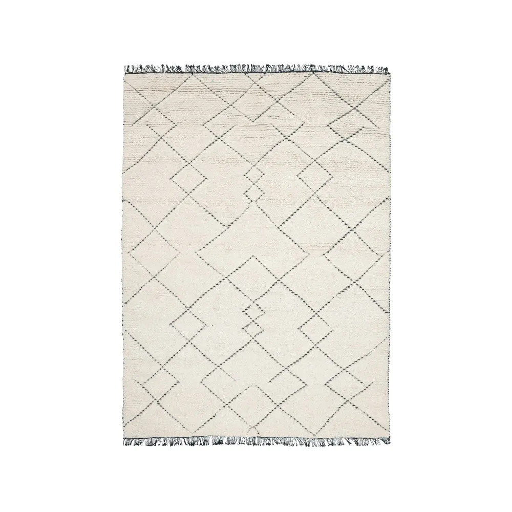 Torun matta, black, 170x240 cm Linie Design