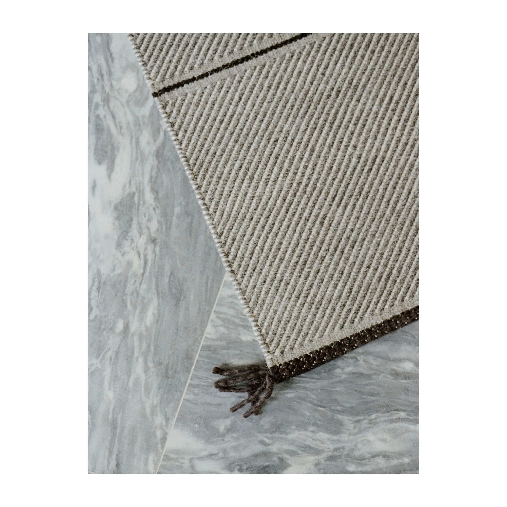 Vision Walk ullmatta 200x300 cm, Stone-grey Linie Design