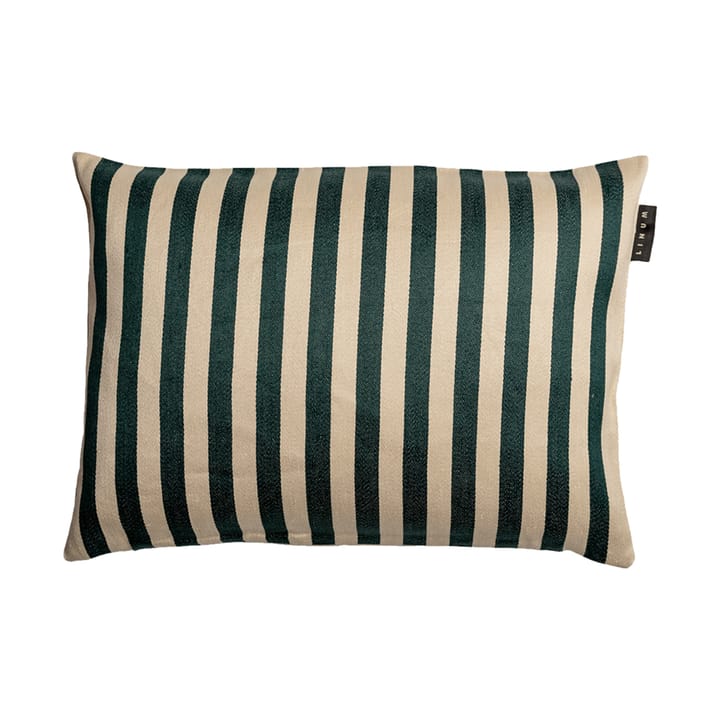 Amalfi kuddfodral 35x50 cm - Djup smaragdgrön - Linum