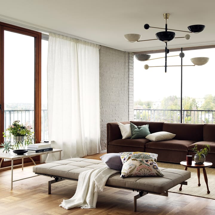 Intermezzo gardin, Gräddig beige Linum