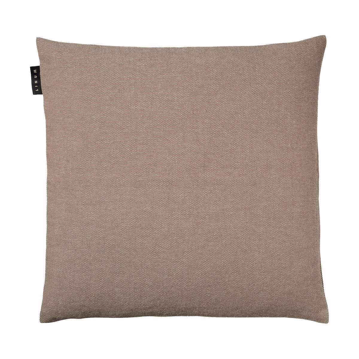 Linum Pepper kuddfodral 50x50 cm Mörk mullvadsbrun | Skandinavisk Design | Kuddfodral | Brun