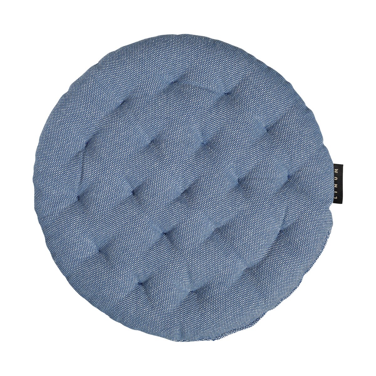 Linum Pepper stolsdyna 37 cm Djup havsblå | Skandinavisk Design | Stolsdynor | Blå