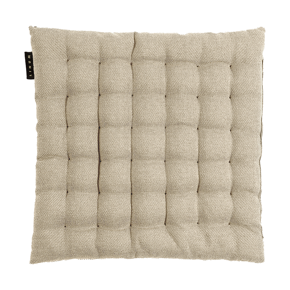 Linum Pepper stolsdyna 40x40 cm Bronsbrun | Skandinavisk Design | Stolsdynor | Beige