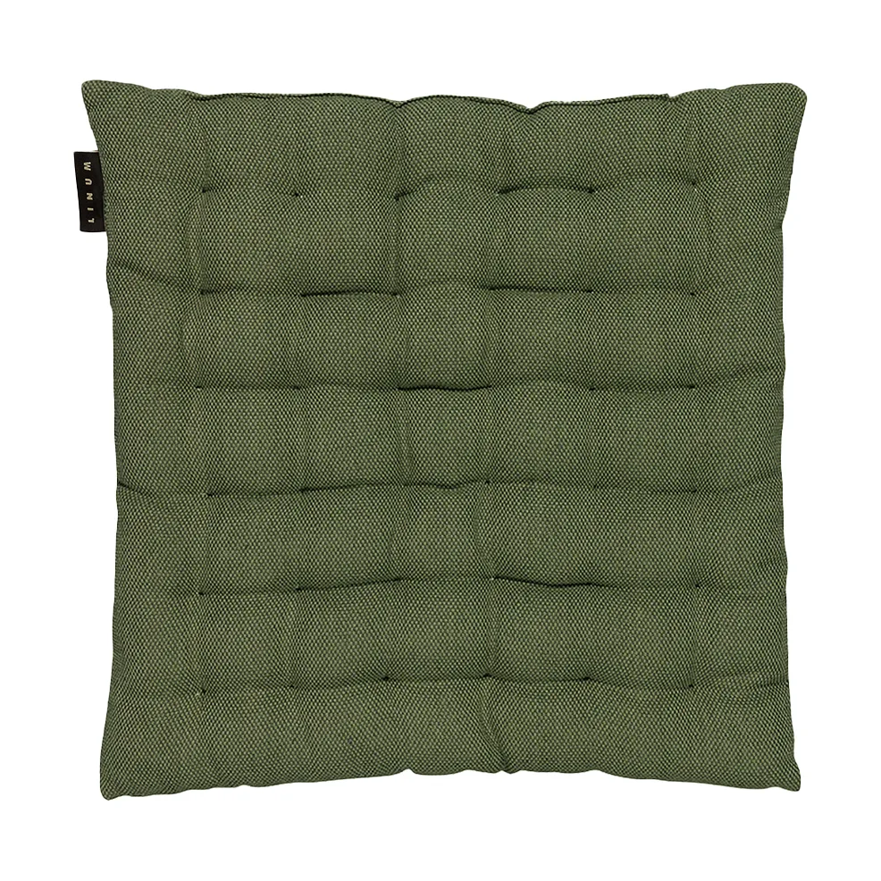 Linum Pepper stolsdyna 40x40 cm Olivgrön