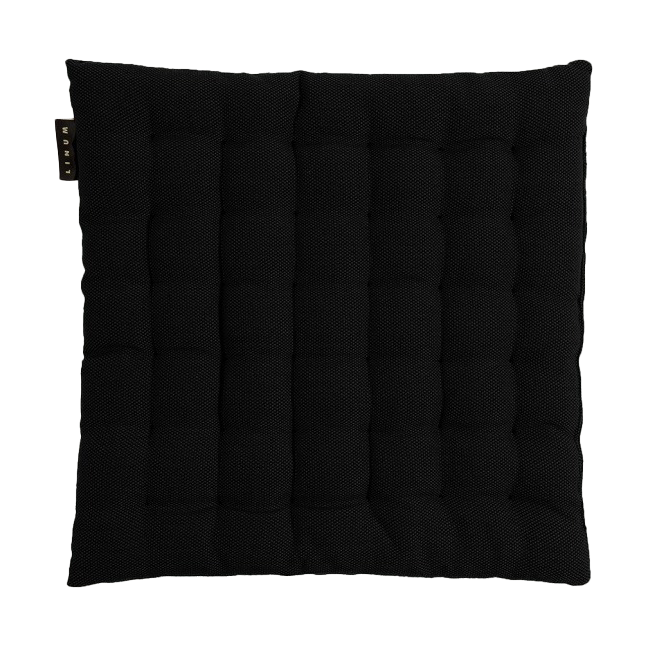 Linum Pepper stolsdyna 40x40 cm Svart | Skandinavisk Design | Stolsdynor | Svart