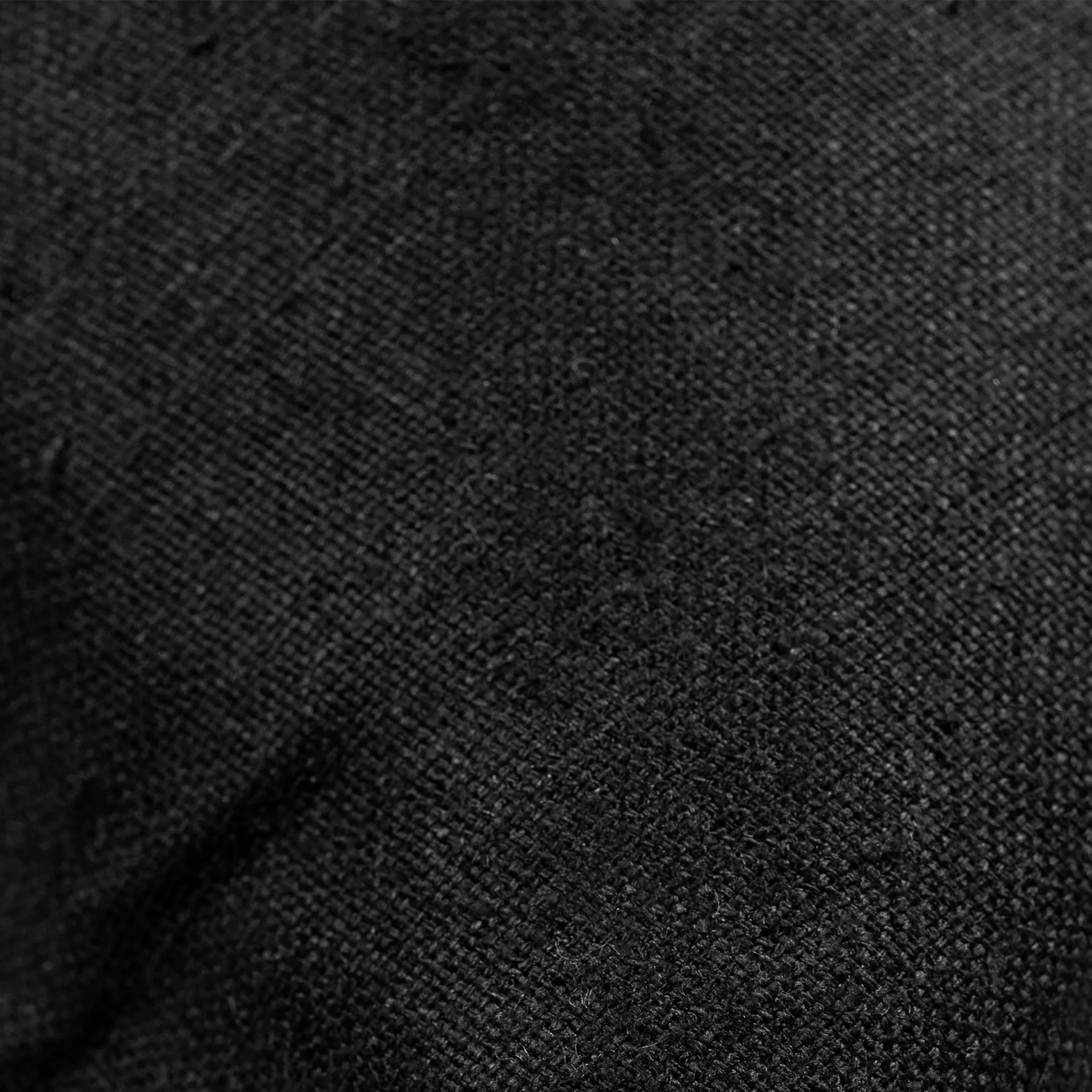 Seta kuddfodral 50x50 cm, Svart Linum