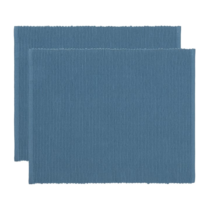 Uni bordstablett 35x46 cm 2-pack - Deep sea blue - Linum