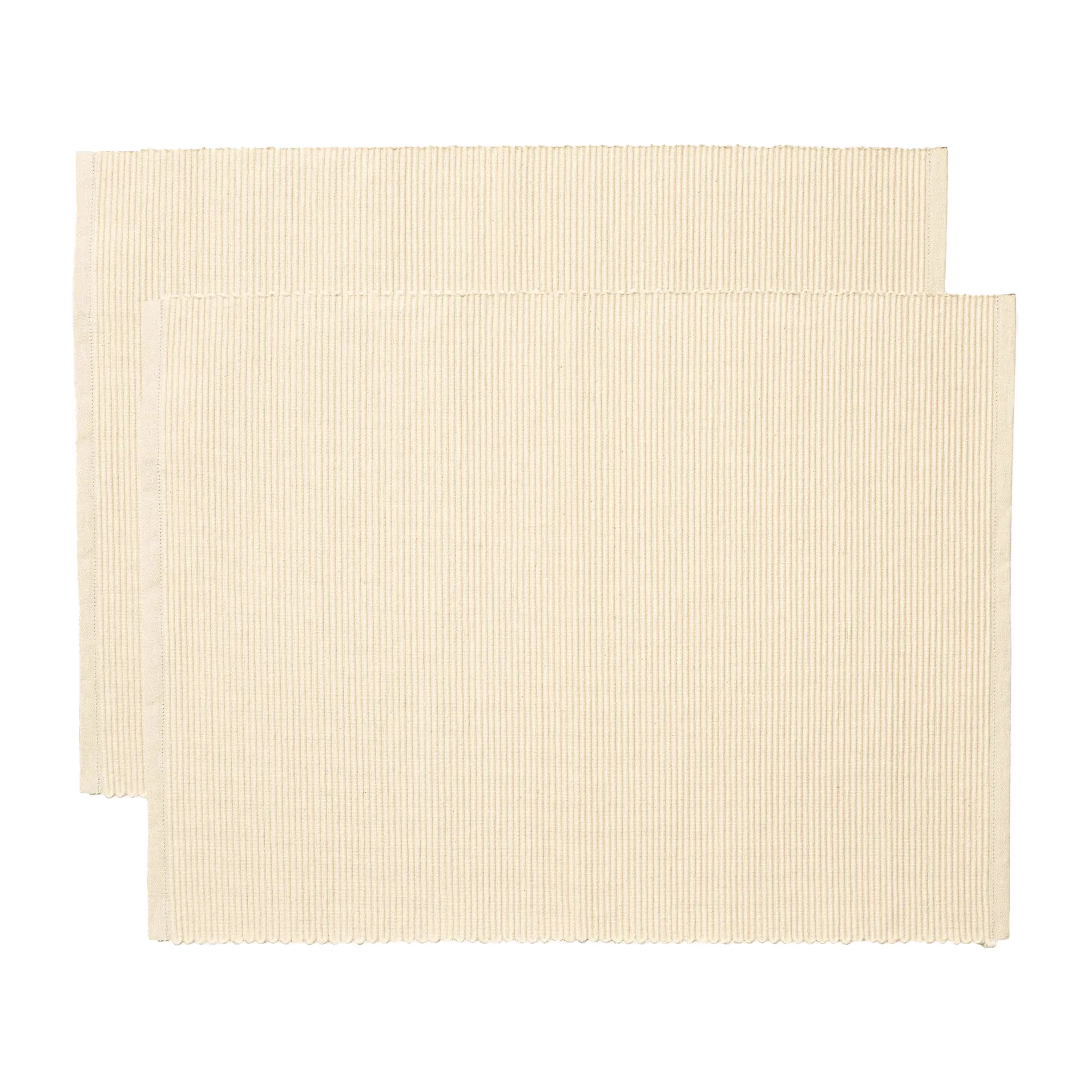 Uni bordstablett 35x46 cm 2-pack, Gräddig Beige Linum