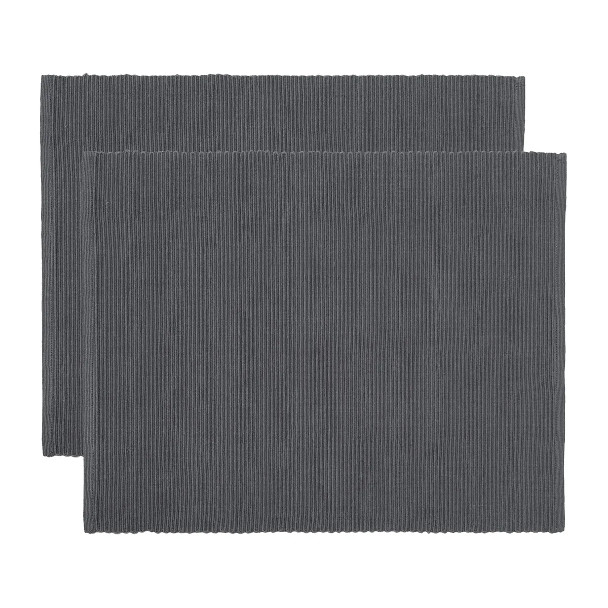 Linum Uni bordstablett 35x46 cm 2-pack Granitgrå