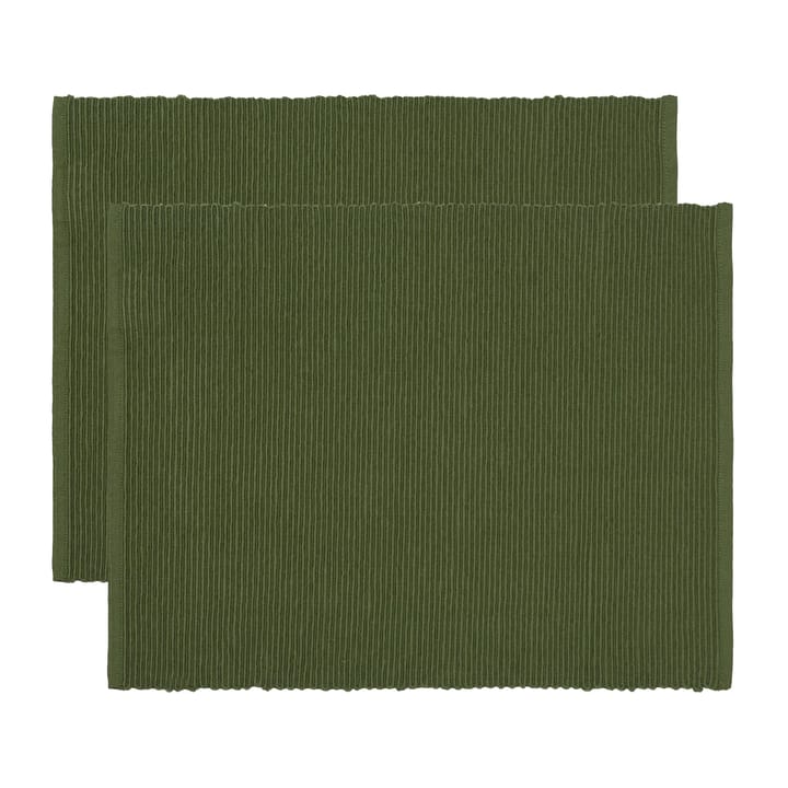 Uni bordstablett 35x46 cm 2-pack - Mörk olivgrön - Linum