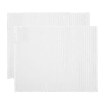 Uni bordstablett 35x46 cm 2-pack - Vit - Linum