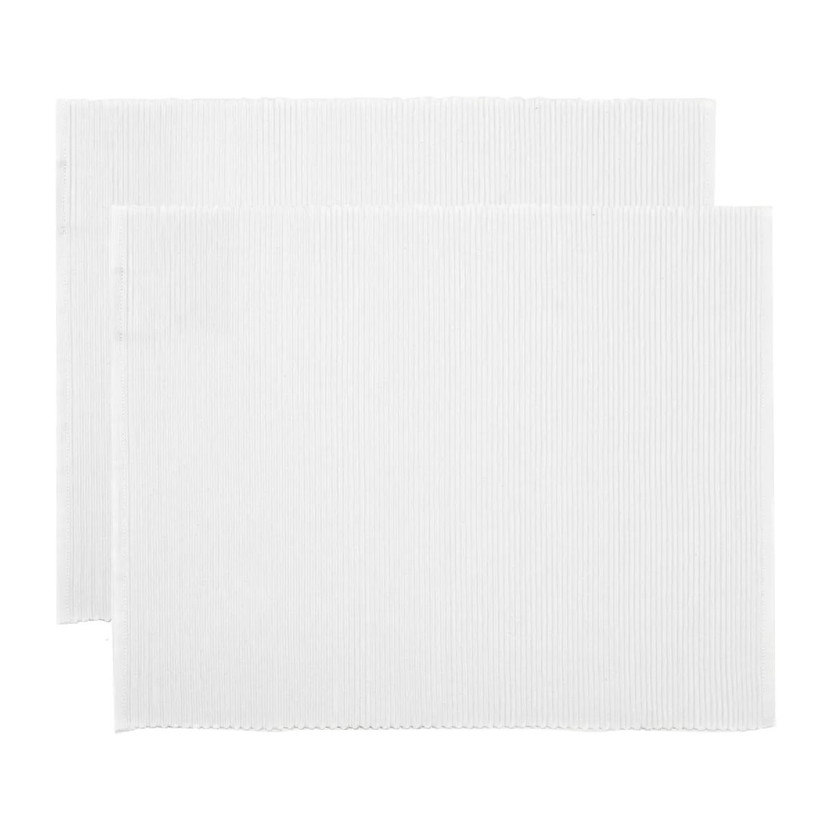 Linum Uni bordstablett 35x46 cm 2-pack Vit