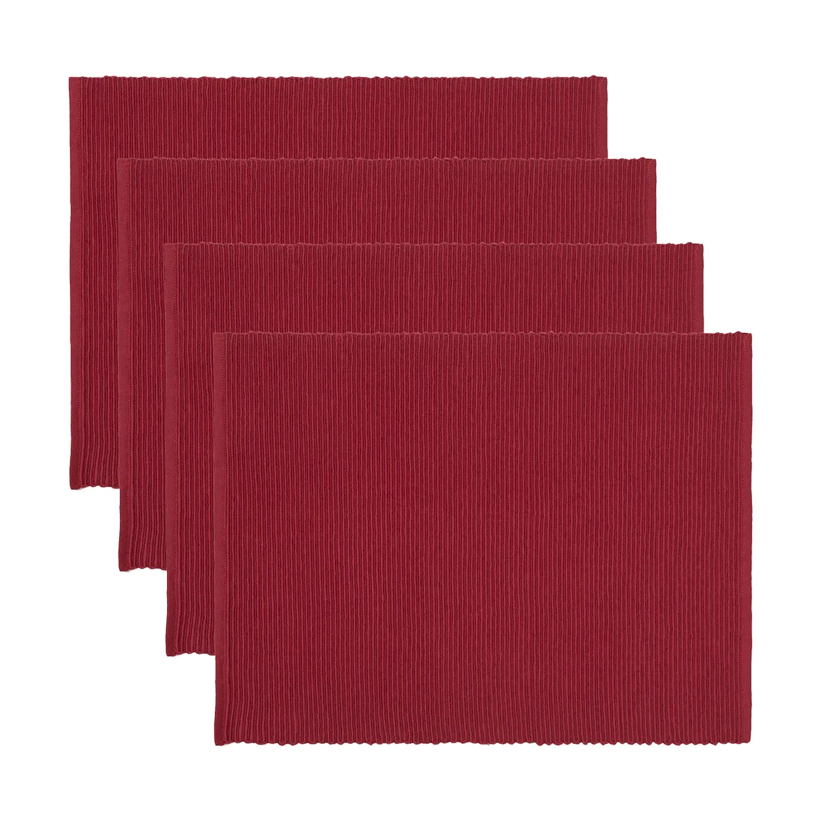 Linum Uni bordstablett 35x46 cm 4-pack Röd