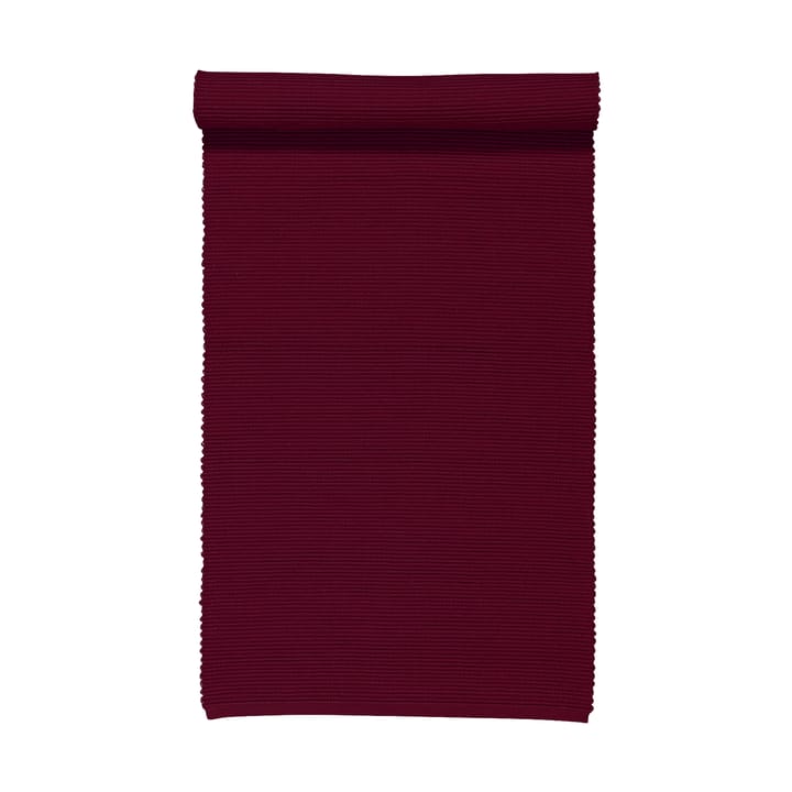 Uni löpare 45x150 cm, Burgundyröd Linum