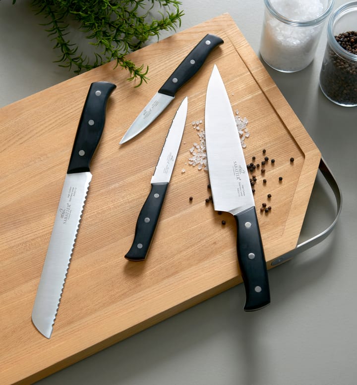 Lion Sabatier Austral knivset 4 delar, Stål-svart Lion Sabatier