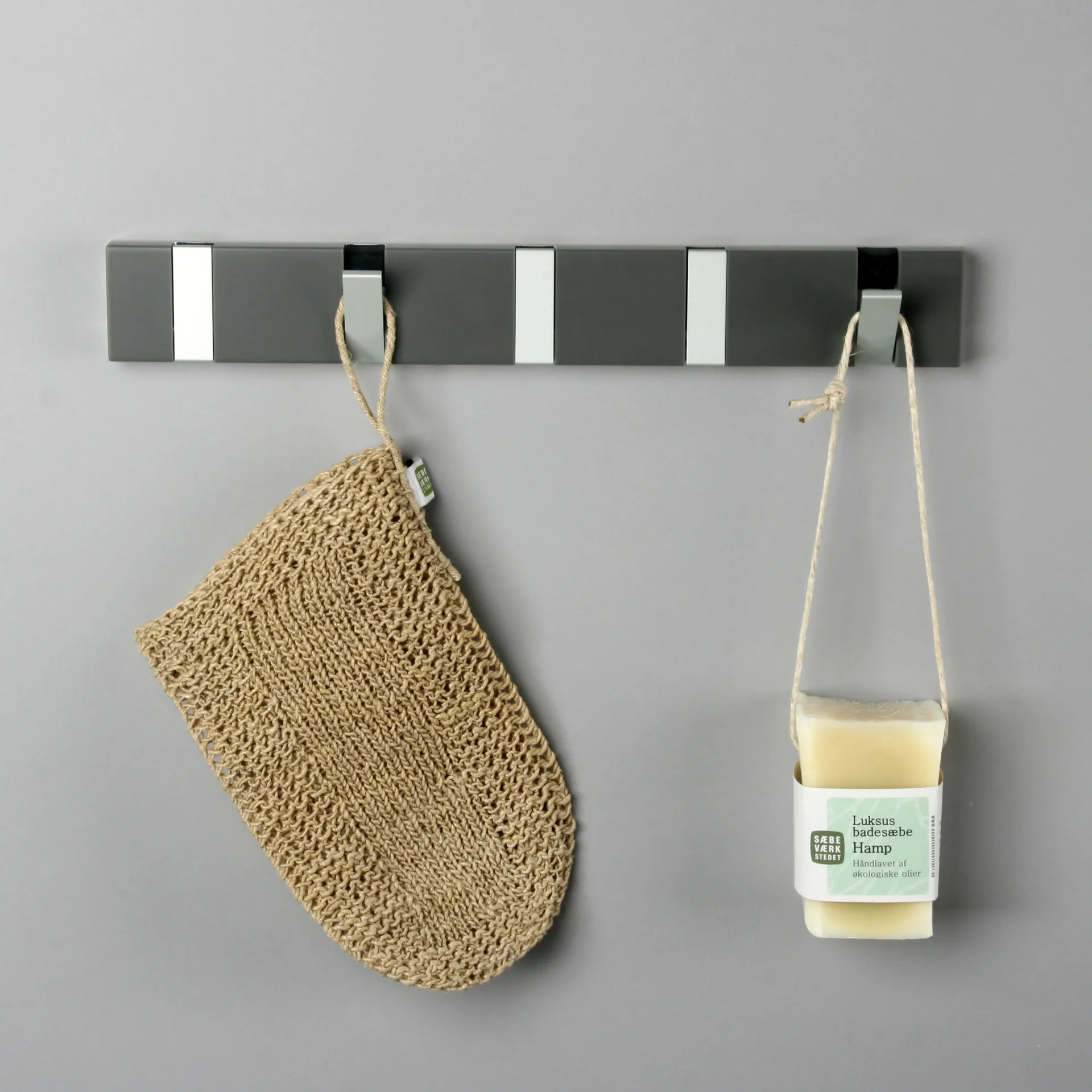 Knax hängare 33 cm komposit, grå LoCa