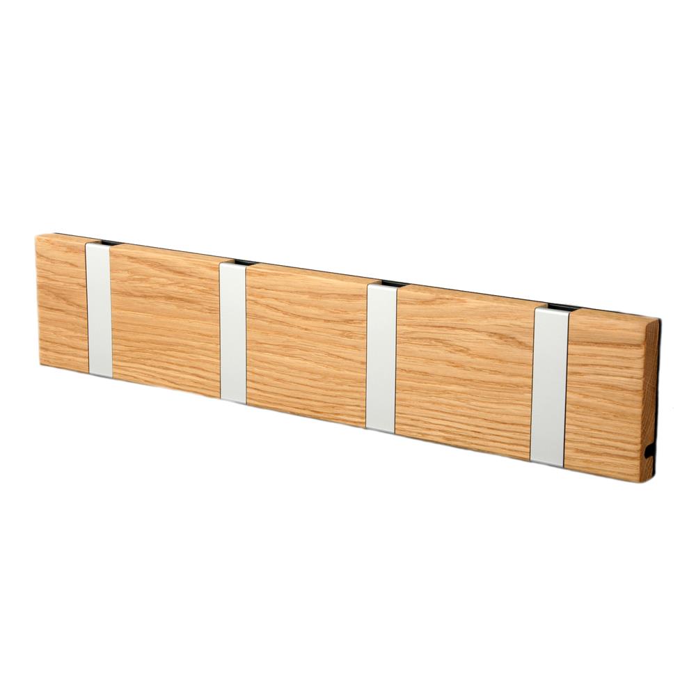 LoCa Knax hängare 40 cm oljad ek-grå | Skandinavisk Design | Krokar & Hängare | Brun