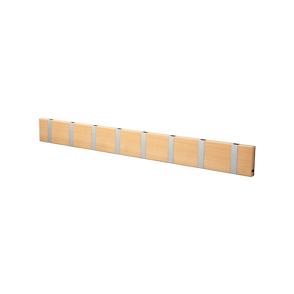 LoCa Knax Klädhängare 8-krok Björk | Skandinavisk Design | Klädställningar & Galgar | Beige