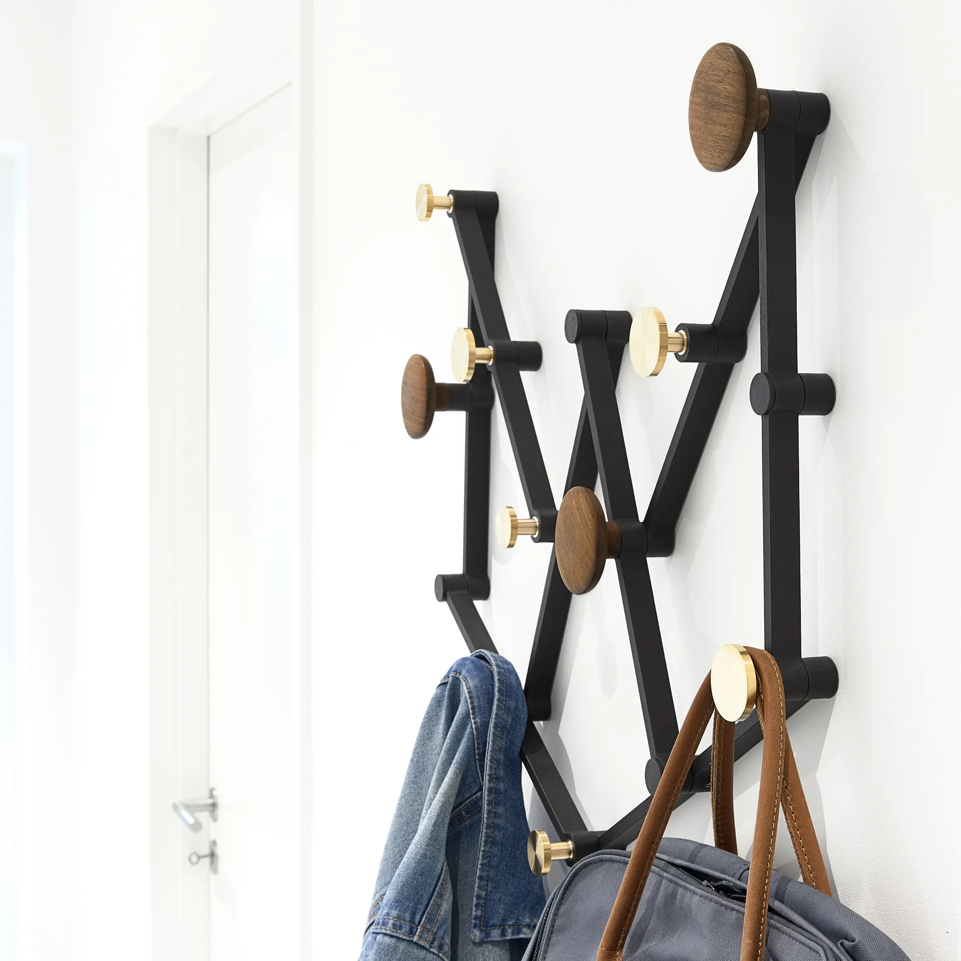 X•TEND klädhängare, Valnöt LoCa