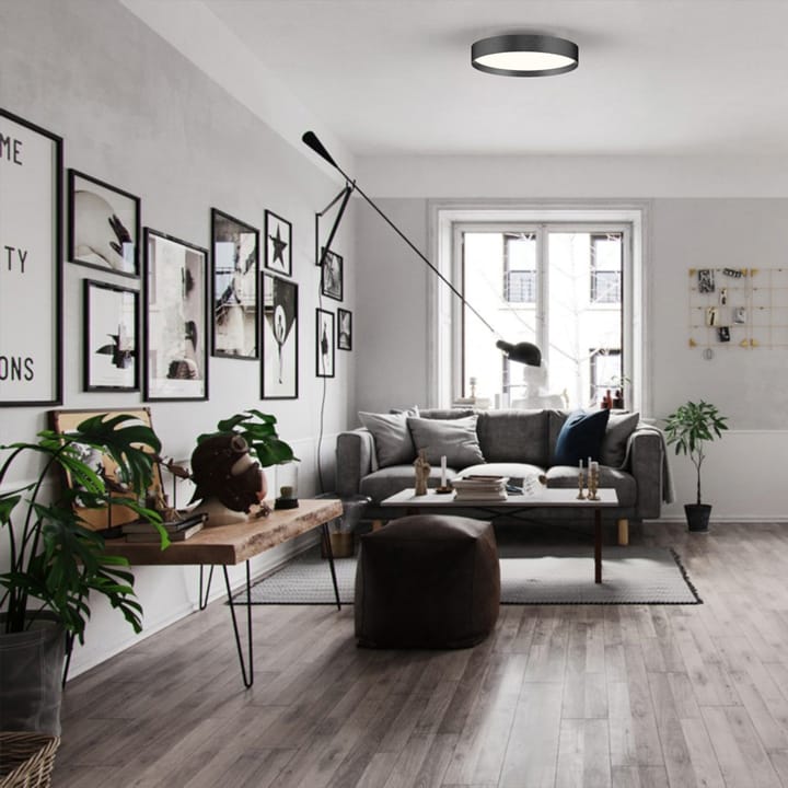 Lucia 45 plafond, Vit-guld Loom Design