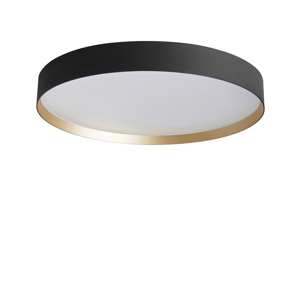 Loom Design Lucia 60 plafond Svart-guld | Skandinavisk Design | Plafonder | Svart