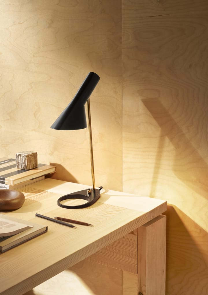 AJ MINI bordslampa, Brass-black Louis Poulsen