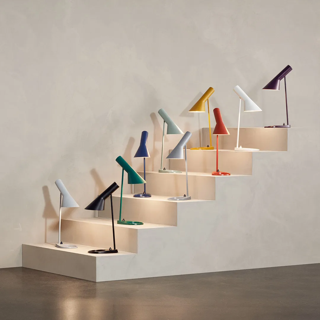 AJ MINI bordslampa, Ljus petroleum Louis Poulsen