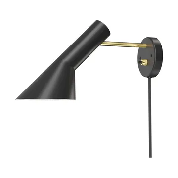 AJ vägglampa - Brass-black - Louis Poulsen