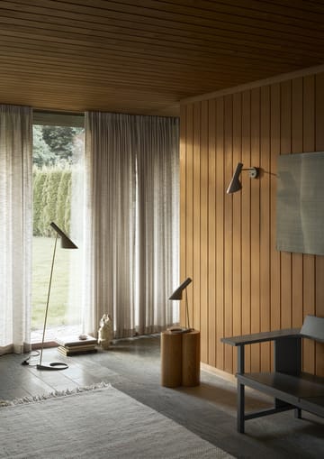 AJ vägglampa fast installation - Brass-warm grey - Louis Poulsen