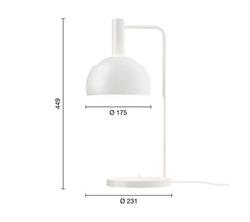 FJ Elements bordslampa Ø17,5 cm - White - Louis Poulsen