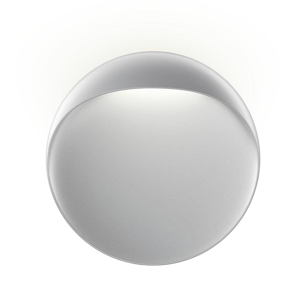 Louis Poulsen Flindt vägglampa 20 cm Aluminium | Skandinavisk Design | Vägglampor | Silverfärgad