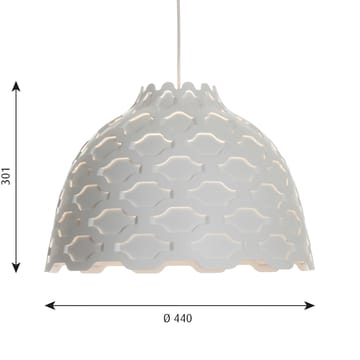 LC Shutters pendel Ø44 cm - Vit - Louis Poulsen