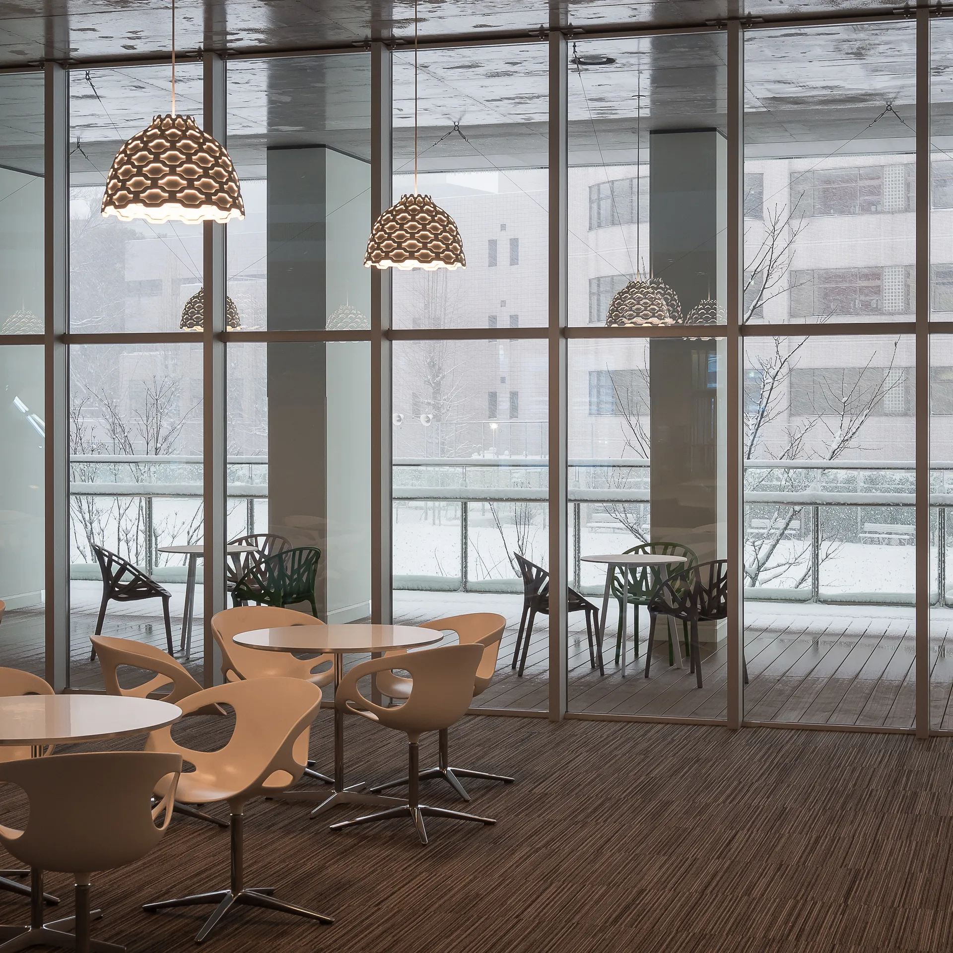 LC Shutters pendel Ø44 cm, Vit Louis Poulsen