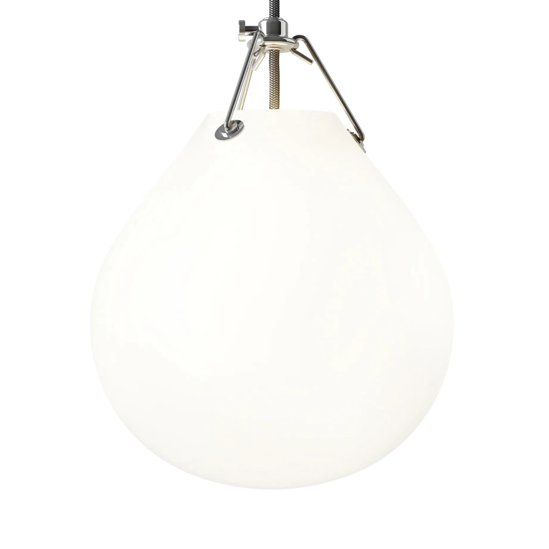 Moser pendel Ø20,5 cm, Matt vit Louis Poulsen