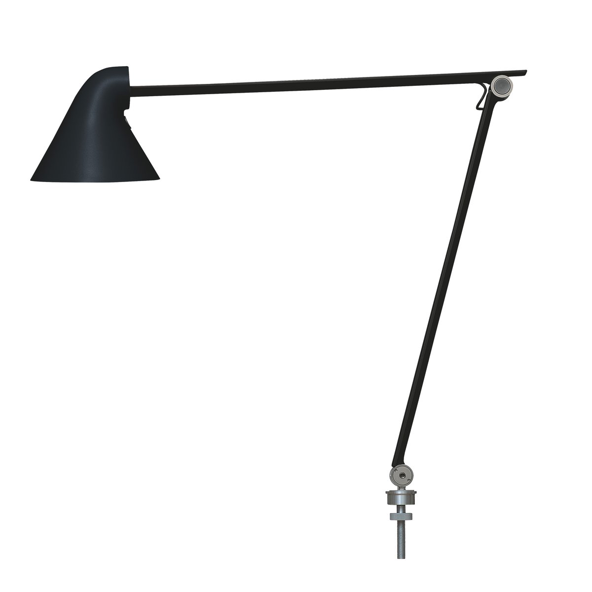Louis Poulsen NJP bordslampa stift 10 mm Svart | Skandinavisk Design | Bordslampor | Svart