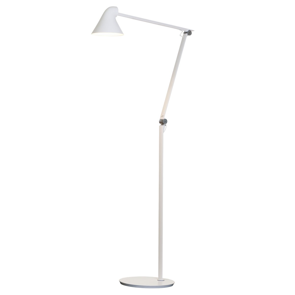 Louis Poulsen NJP golvlampa Vit | Skandinavisk Design | Golvlampor | Vit
