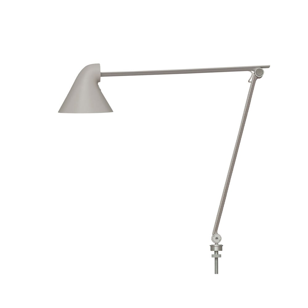 Louis Poulsen NJP skrivbordslampa Ljusgrå, stift 40 cm, 2700k