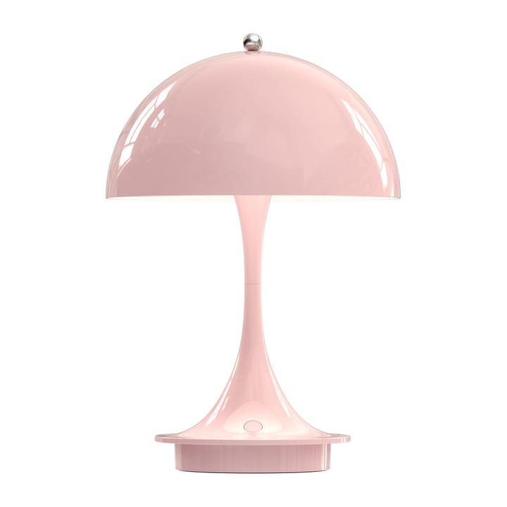 Panthella 160 portable bordslampa, Ljusrosa Louis Poulsen
