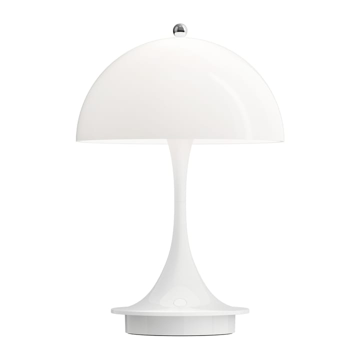 Panthella 160 portable bordslampa metall - White - Louis Poulsen