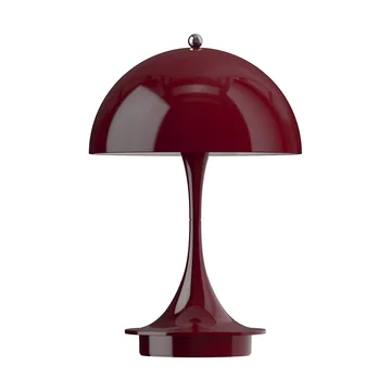 Panthella 160 portable bordslampa - Opaque burgundy - Louis Poulsen
