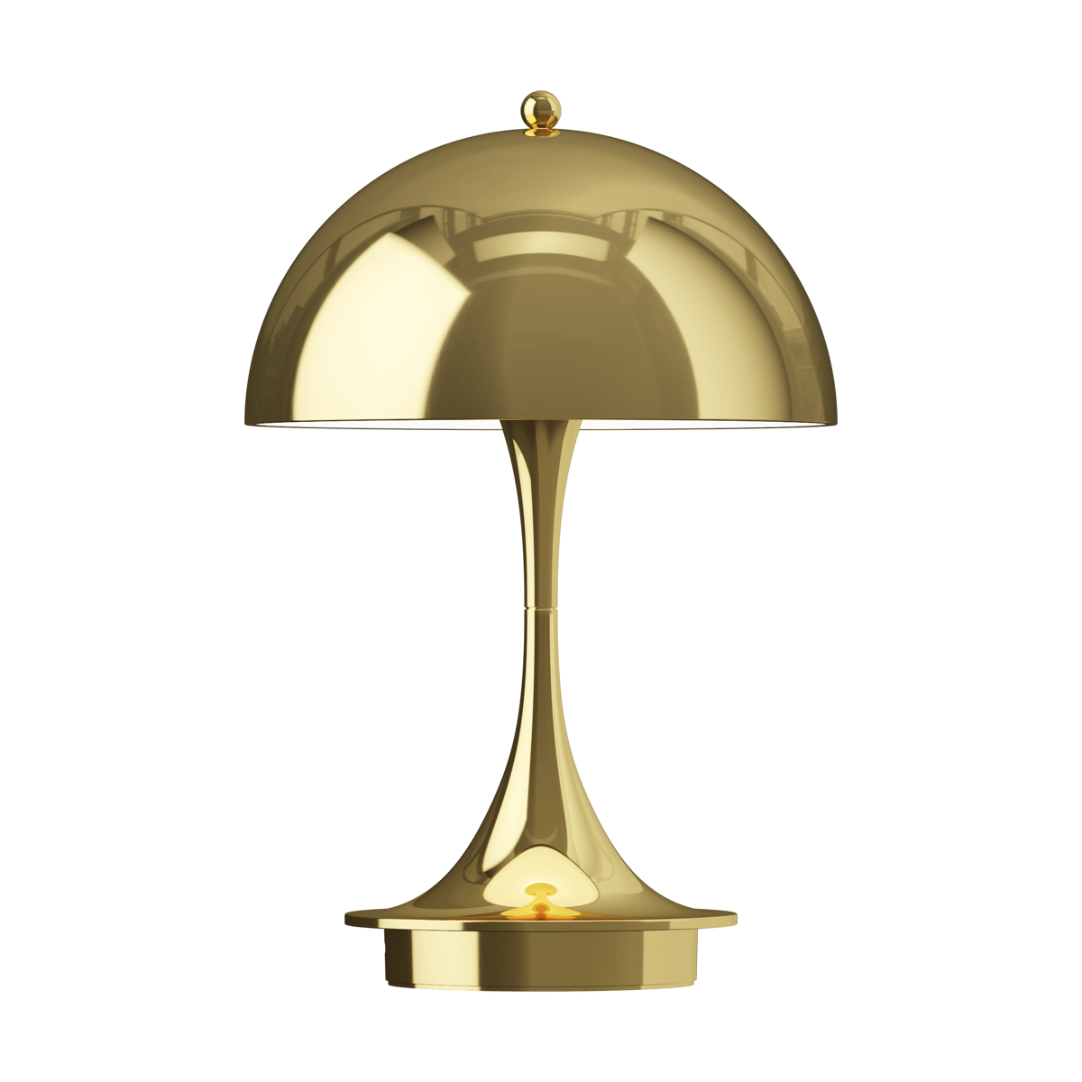 Louis Poulsen Panthella 160 Portable v3 bordslampa Brass metallised