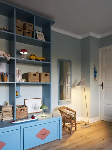 Panthella 160 Portable v3 bordslampa - Opaque burgundy - Louis Poulsen