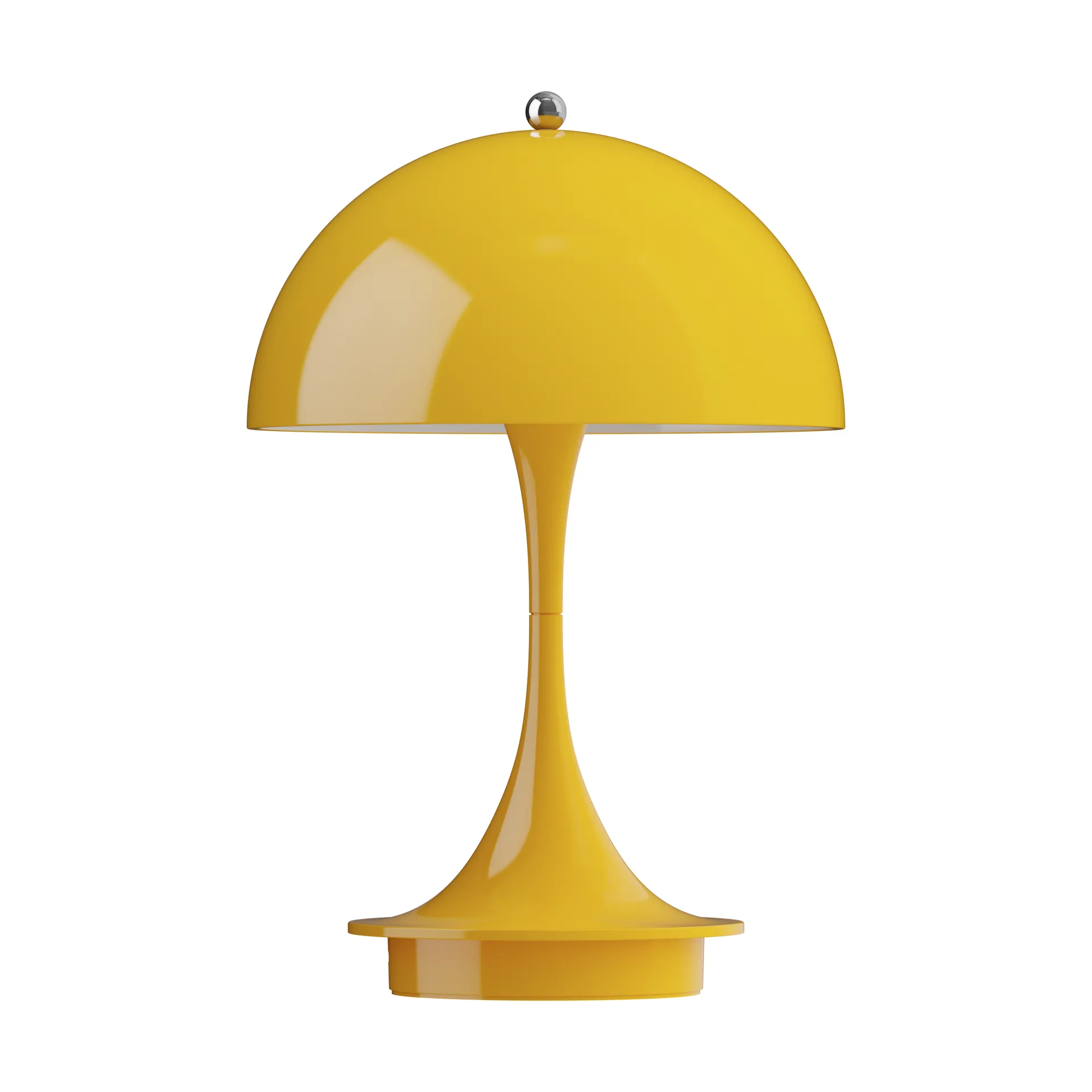 Panthella 160 Portable v3 bordslampa, Opaque yellow Louis Poulsen